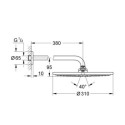 Zestaw Prysznicowy 6w1 Essence Pofessional Brushed Hard Graphite Grohe