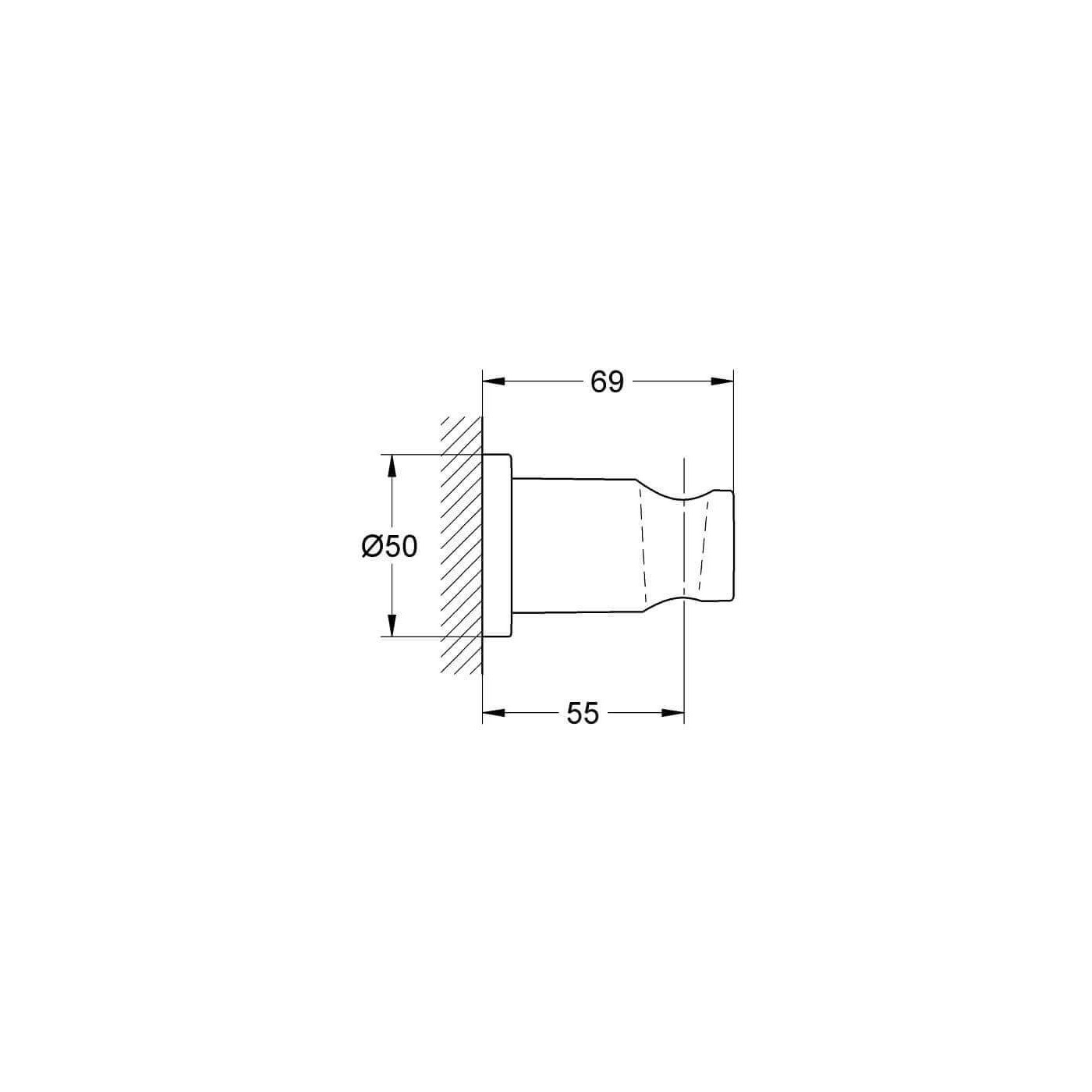 Zestaw Prysznicowy 6w1 Essence Pofessional Brushed Hard Graphite Grohe