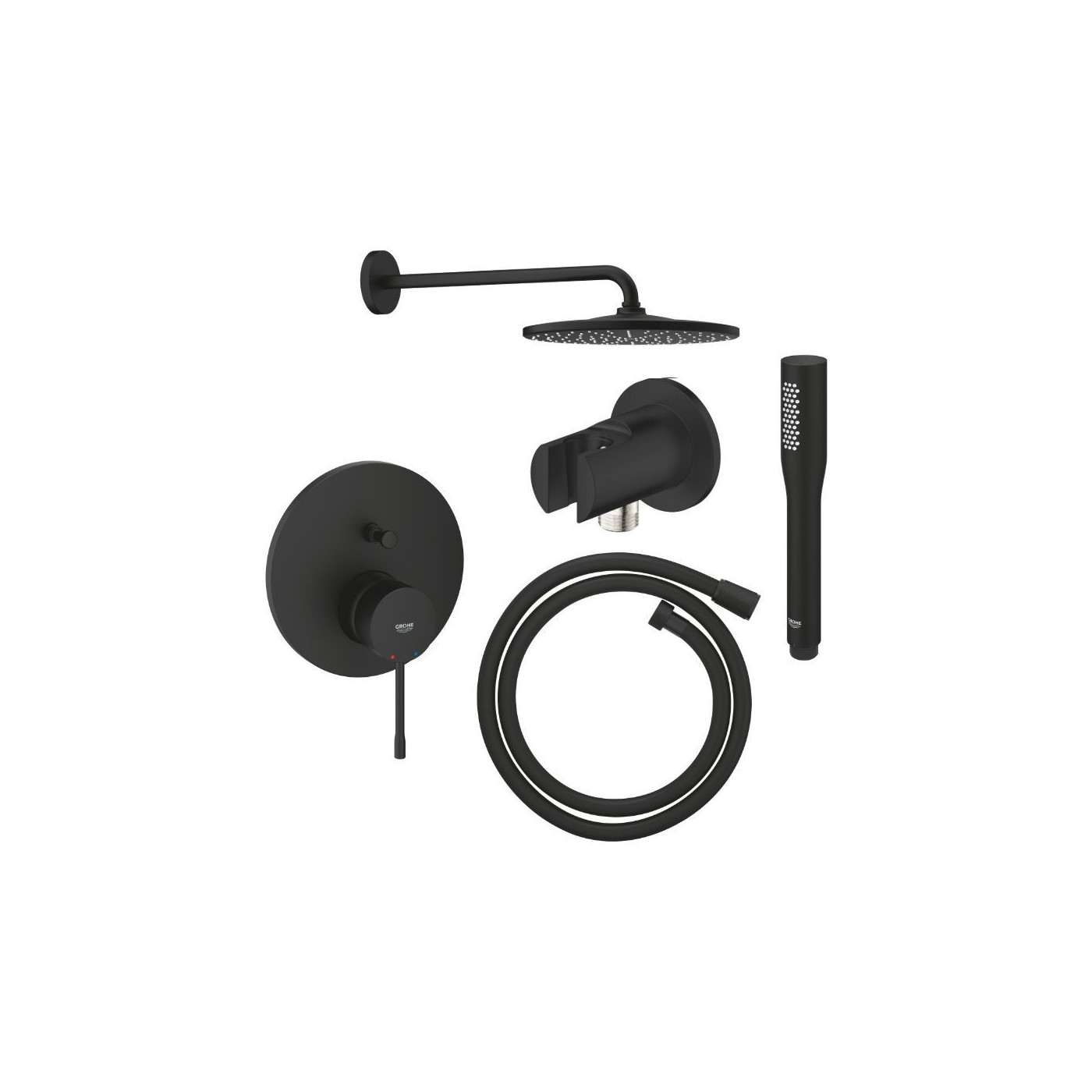 Zestaw Prysznicowy 5w1 Essence Phantom Black 12.2 Grohe