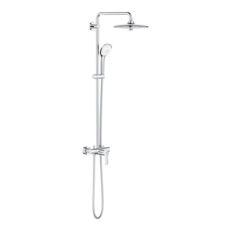 System Prysznicowy Z Jednouchwytową Baterią Ścienną Euphoria System 27473002 Grohe