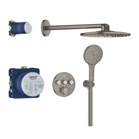 Zestaw Prysznicowy Z Deszczownicą Rainshower Smartactive 310 Grohtherm SmartControl 34863AL0 Grohe