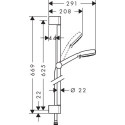 Zestaw Prysznicowy Crometta 100 Vario 26654400 Hansgrohe