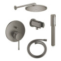 Zestaw Prysznicowy Essence Brushed Hard Graphite 24167AL1+26066AL0+28362A01+26866AL0+26658AL0 Grohe