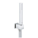 Zestaw Prysznicowy Z Uchwytem I Przyłączem Kątowym Euphoria Cube Chrom 26405000 Grohe