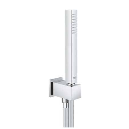 Zestaw Prysznicowy Z Uchwytem I Przyłączem Kątowym Euphoria Cube Chrom 26405000 Grohe