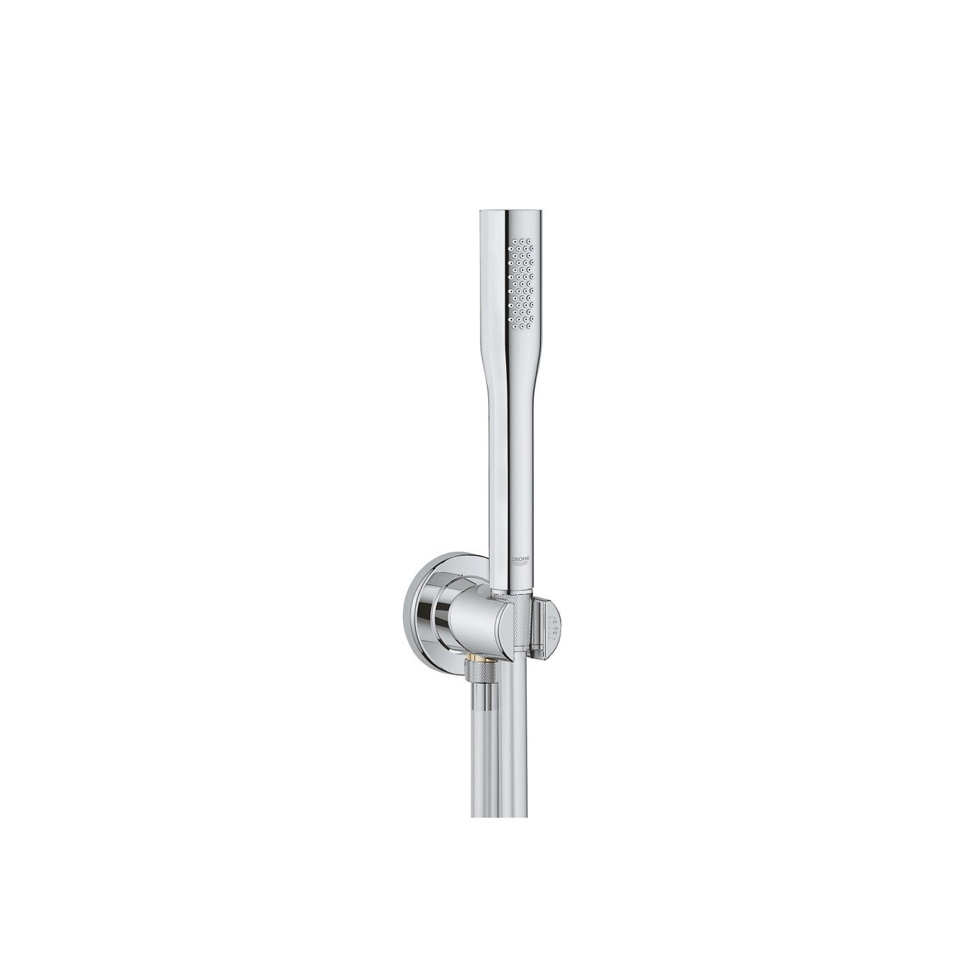Zestaw Prysznicowy Z Uchwytem I Przyłączem Kątowym Euphoria Cosmopolitan Chrom 26404000 Grohe