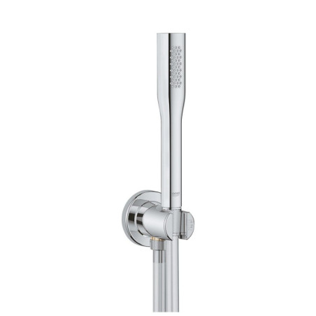 Zestaw Prysznicowy Z Uchwytem I Przyłączem Kątowym Euphoria Cosmopolitan Chrom 26404000 Grohe