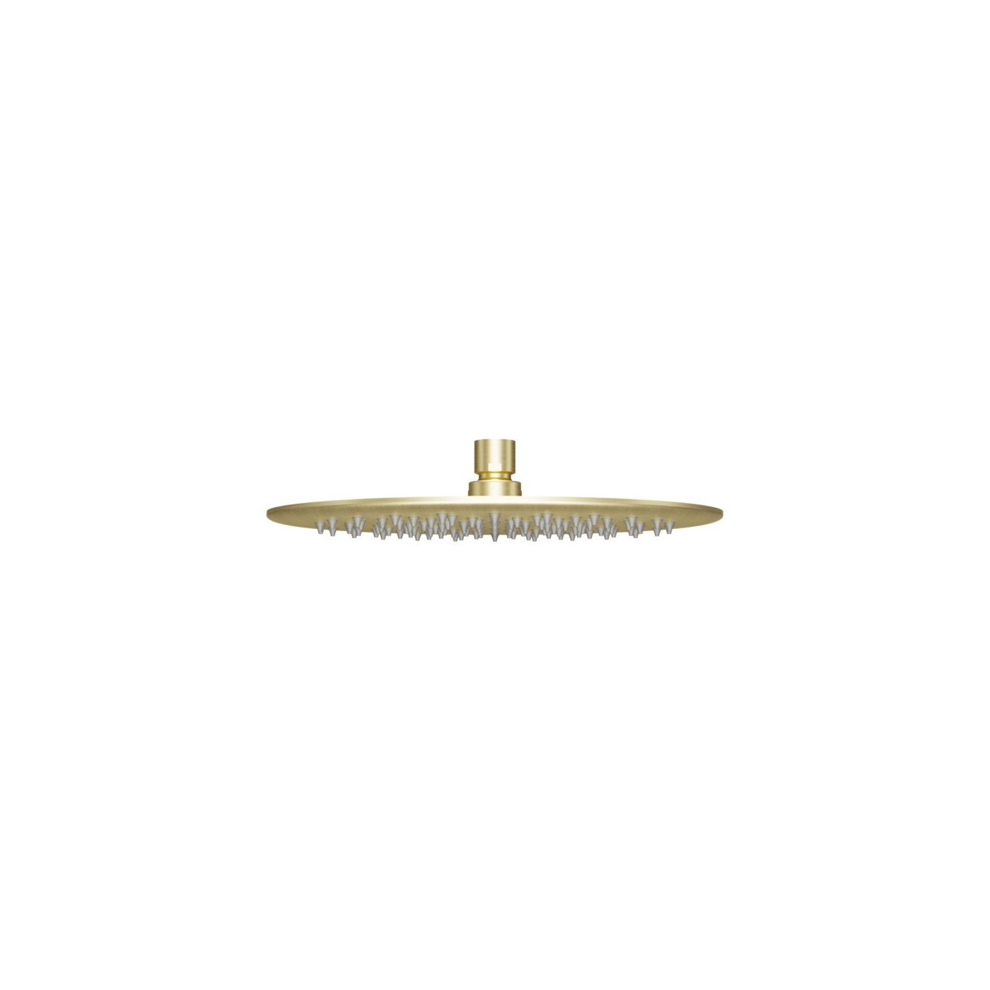 Deszczownica Okrągła Fły 254 mm Stal Nierdzewna Złoty Szczotkowany 04062GN Emporia