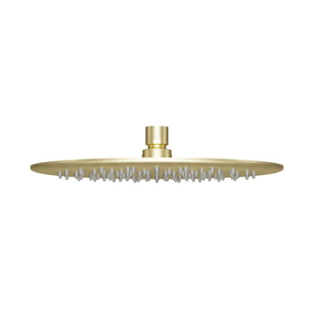 Deszczownica Okrągła Fły 254 mm Stal Nierdzewna Złoty Szczotkowany 04062GN Emporia