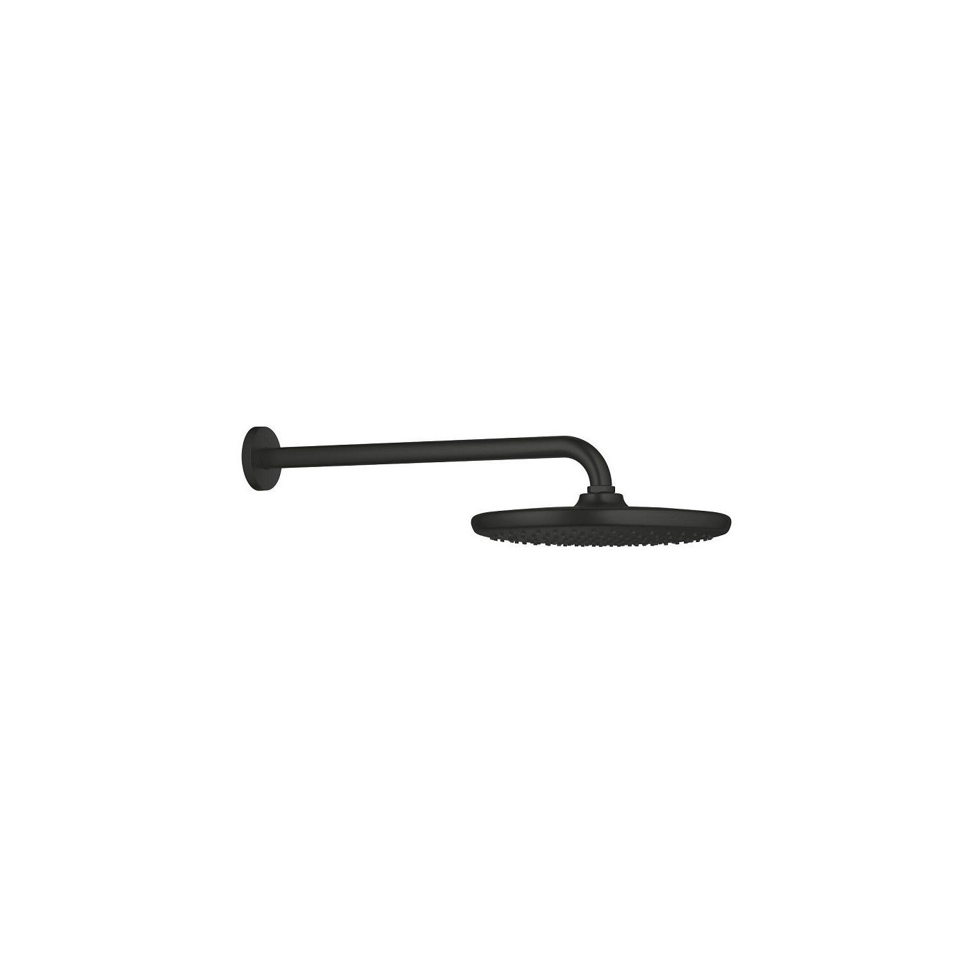 Deszczownica Z Ramieniem 380 mm 1 Strumień Tempesta 250 Cube Matte Black 26682430 Grohe