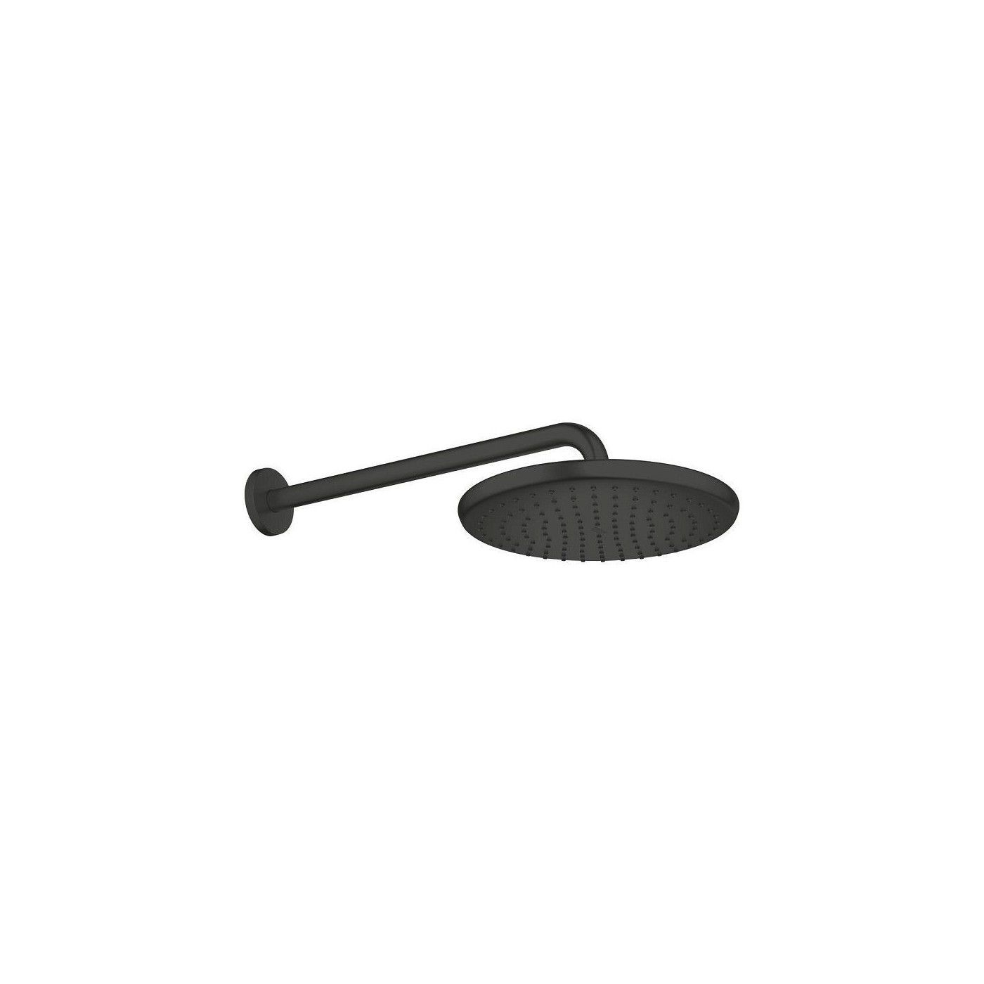 Deszczownica Z Ramieniem 380 mm 1 Strumień Tempesta 250 Cube Matte Black 26682430 Grohe
