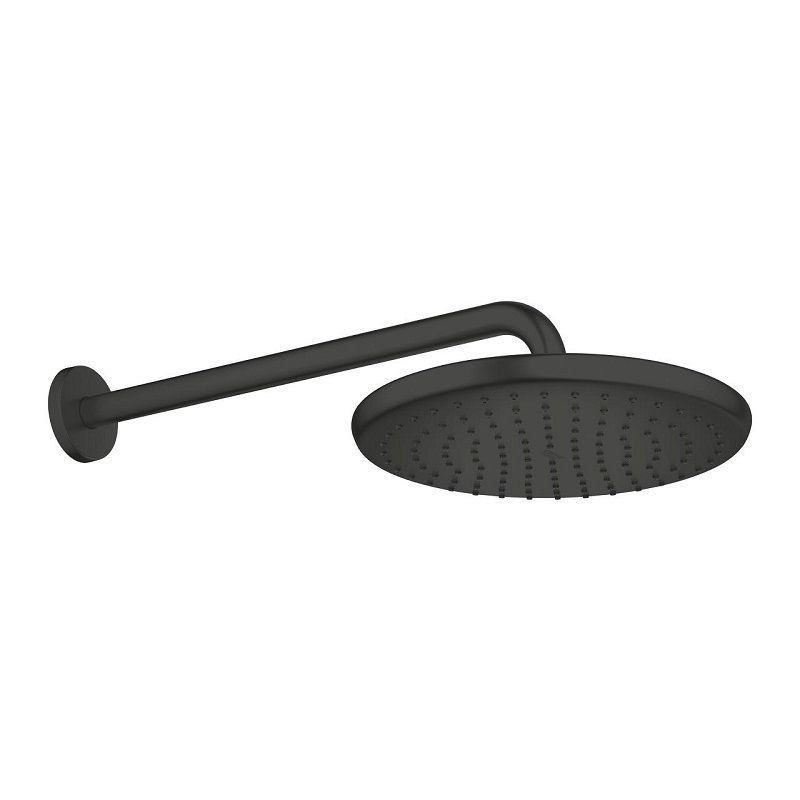 Deszczownica Z Ramieniem 380 mm 1 Strumień Tempesta 250 Cube Matte Black 26682430 Grohe