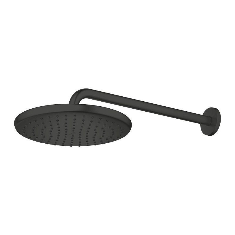 Deszczownica Z Ramieniem 380 mm 1 Strumień Tempesta 250 Cube Matte Black 26682430 Grohe