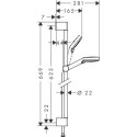 Zestaw Prysznicowy Crometta Vario Unica 0,65 m 26532400 Hansgrohe