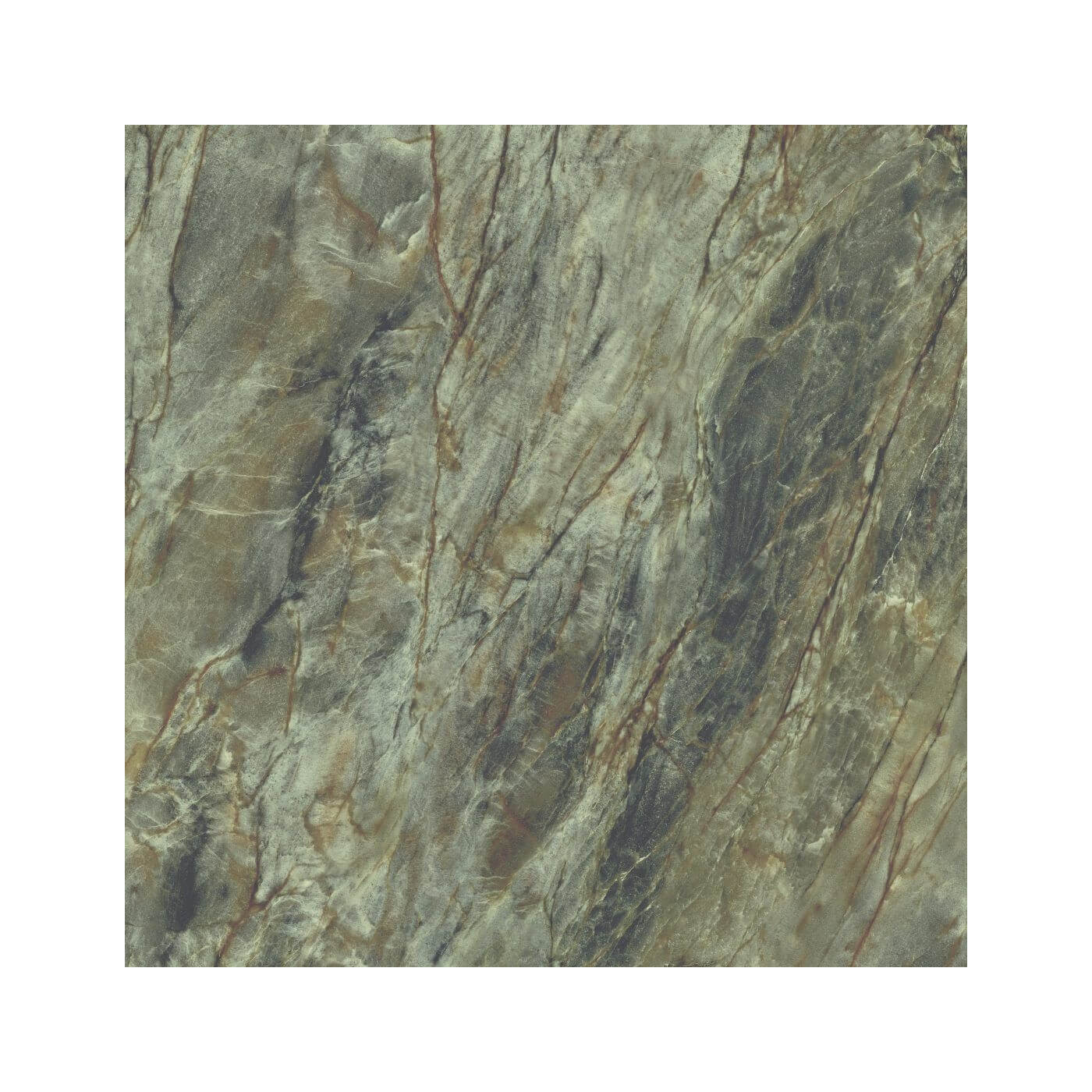 Płytka Gresowa Brazilian Quartzite Green Mat 119,7x119,7 Cerrad x La Mania Home