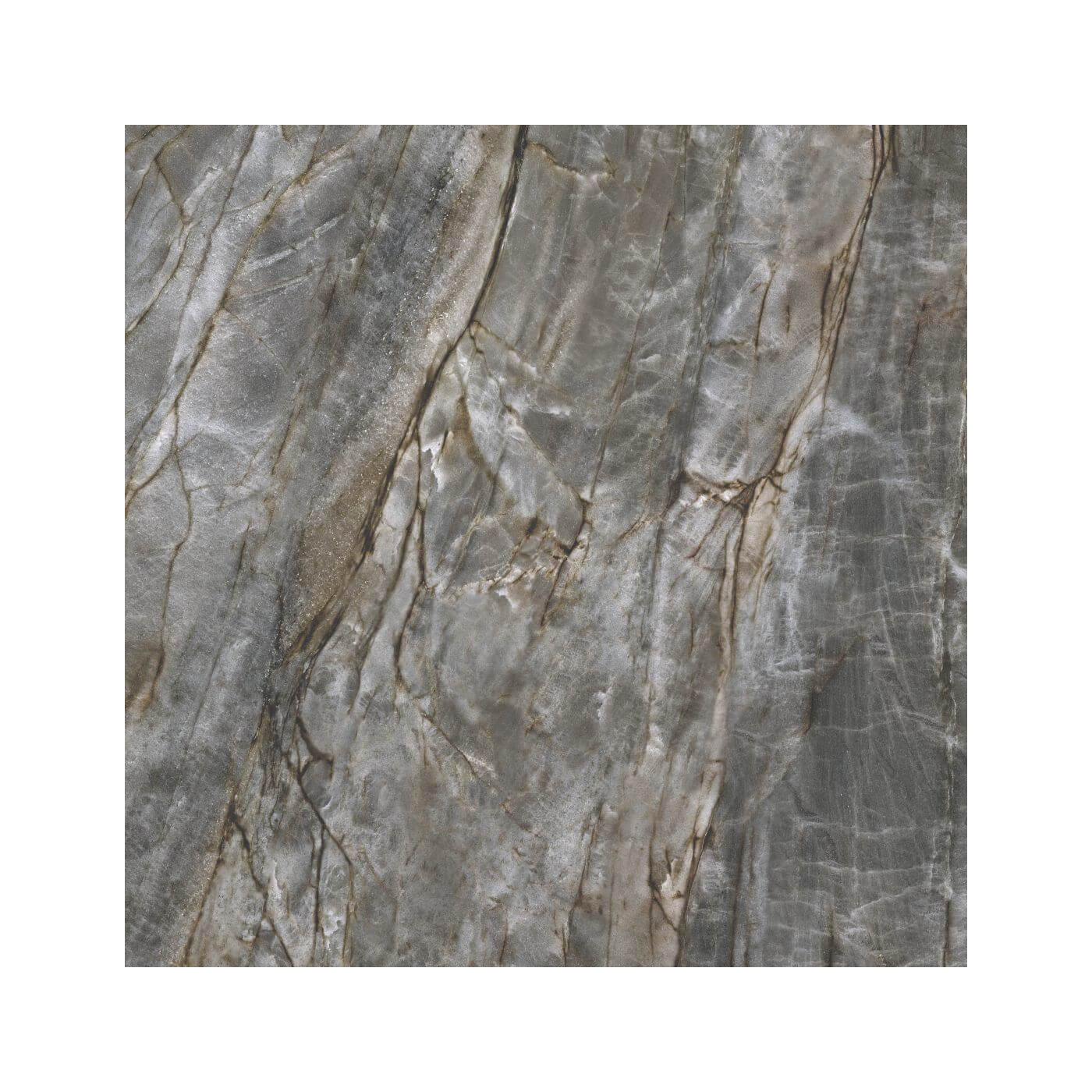 Płytka Gresowa Brazilian Quartzite Black Poler 119,7x119,7 Cerrad x La Mania Home
