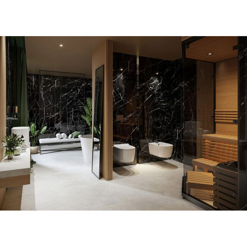Płytka Gresowa Marmo Morocco Black Poler 119,7x119,7 Cerrad x La Mania Home