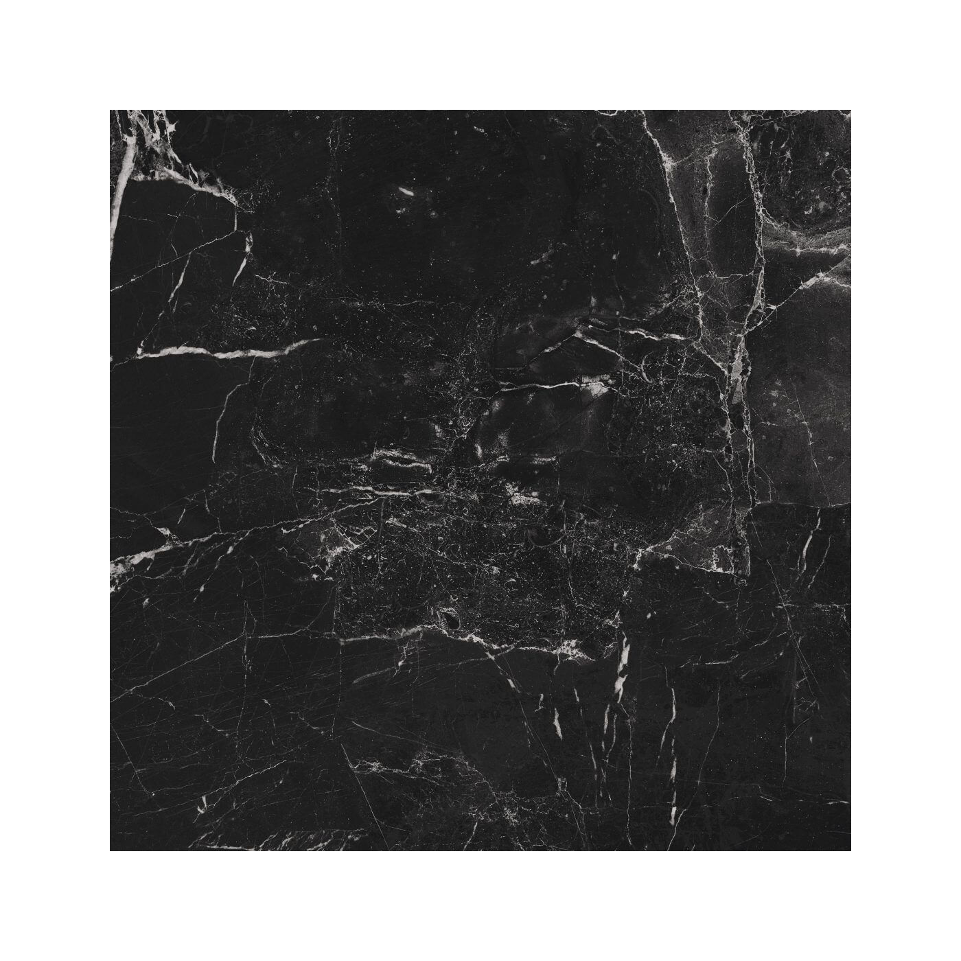 Płytka Gresowa Marmo Morocco Black Mat 79,7x79,7 Cerrad x La Mania Home