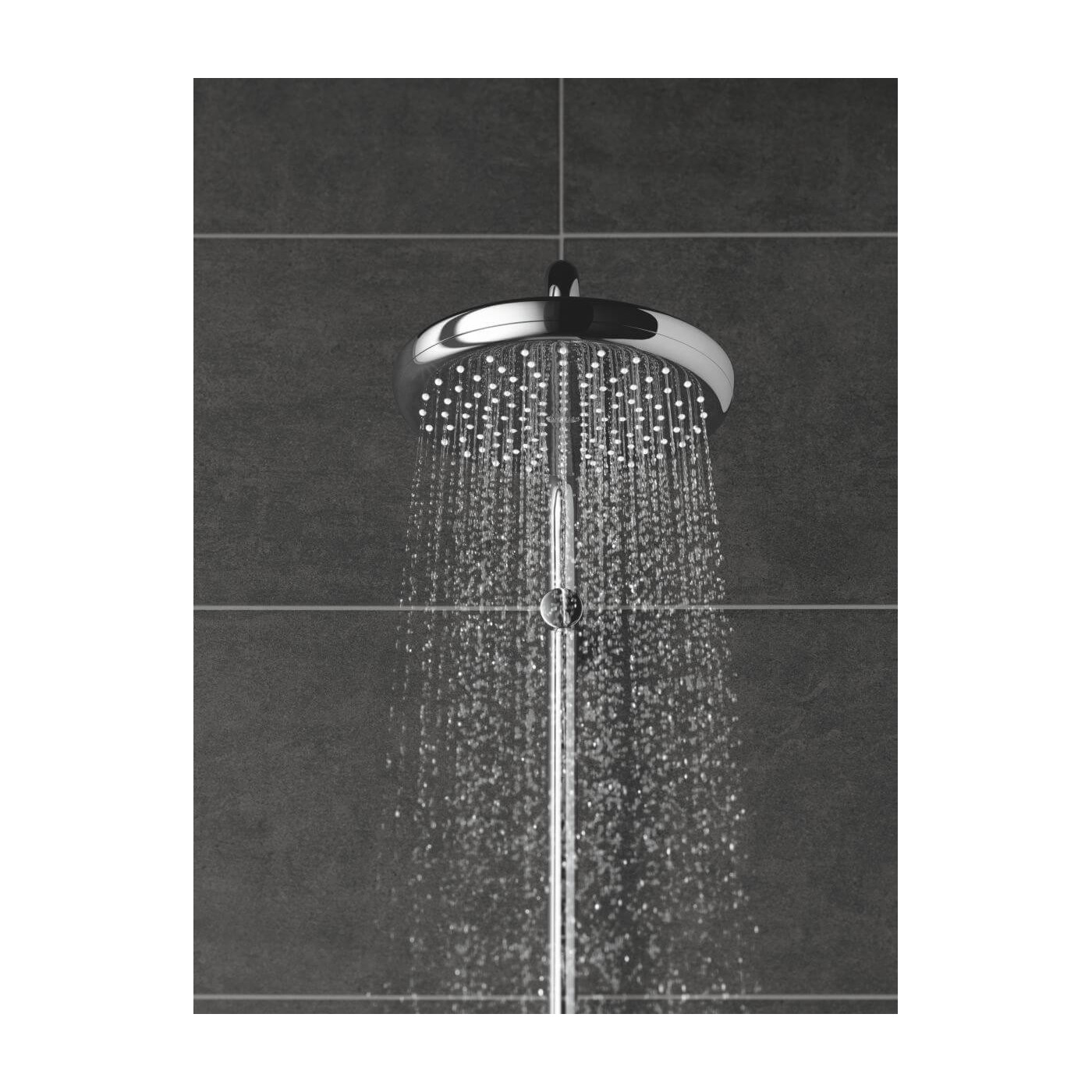 System Prysznicowy Z Termostatem Do Montażu Ściennego Tempesta Cosmopolitan 210 27922001 Grohe