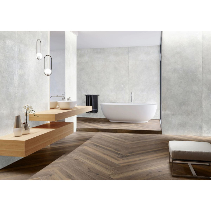 Płytka Gresowa Modern Concrete Silver Mat 119,7x119,7 Cerrad x La Mania Home
