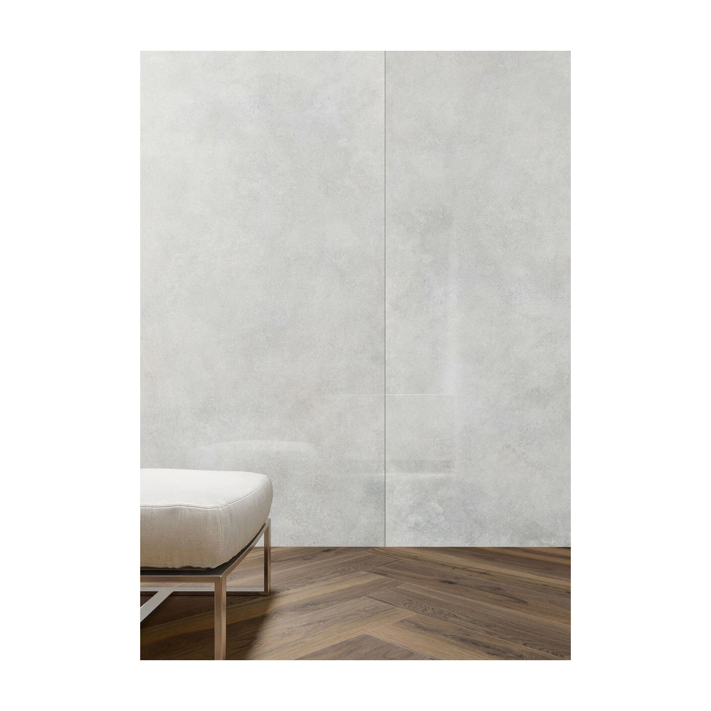 Płytka Gresowa Modern Concrete Silver Mat 119,7x119,7 Cerrad x La Mania Home