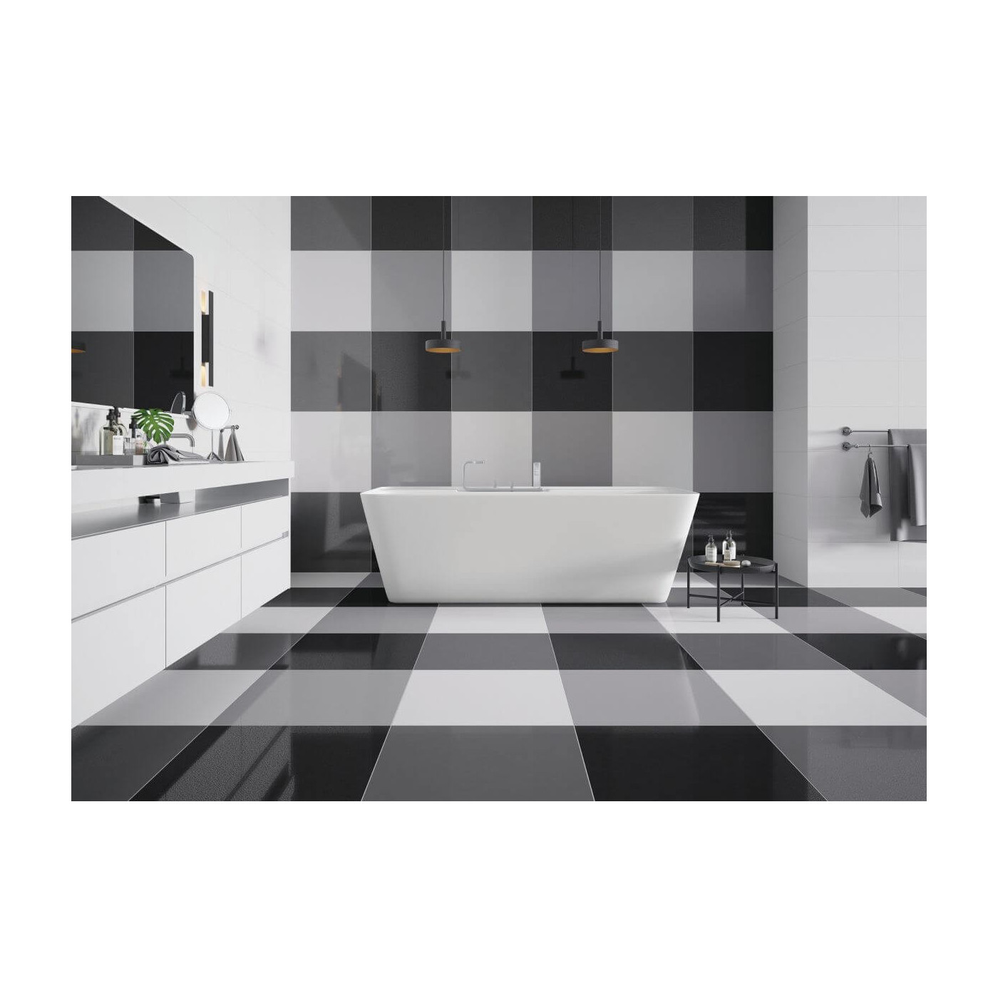 Cambia White Lappato 59,7x59,7 Cerrad