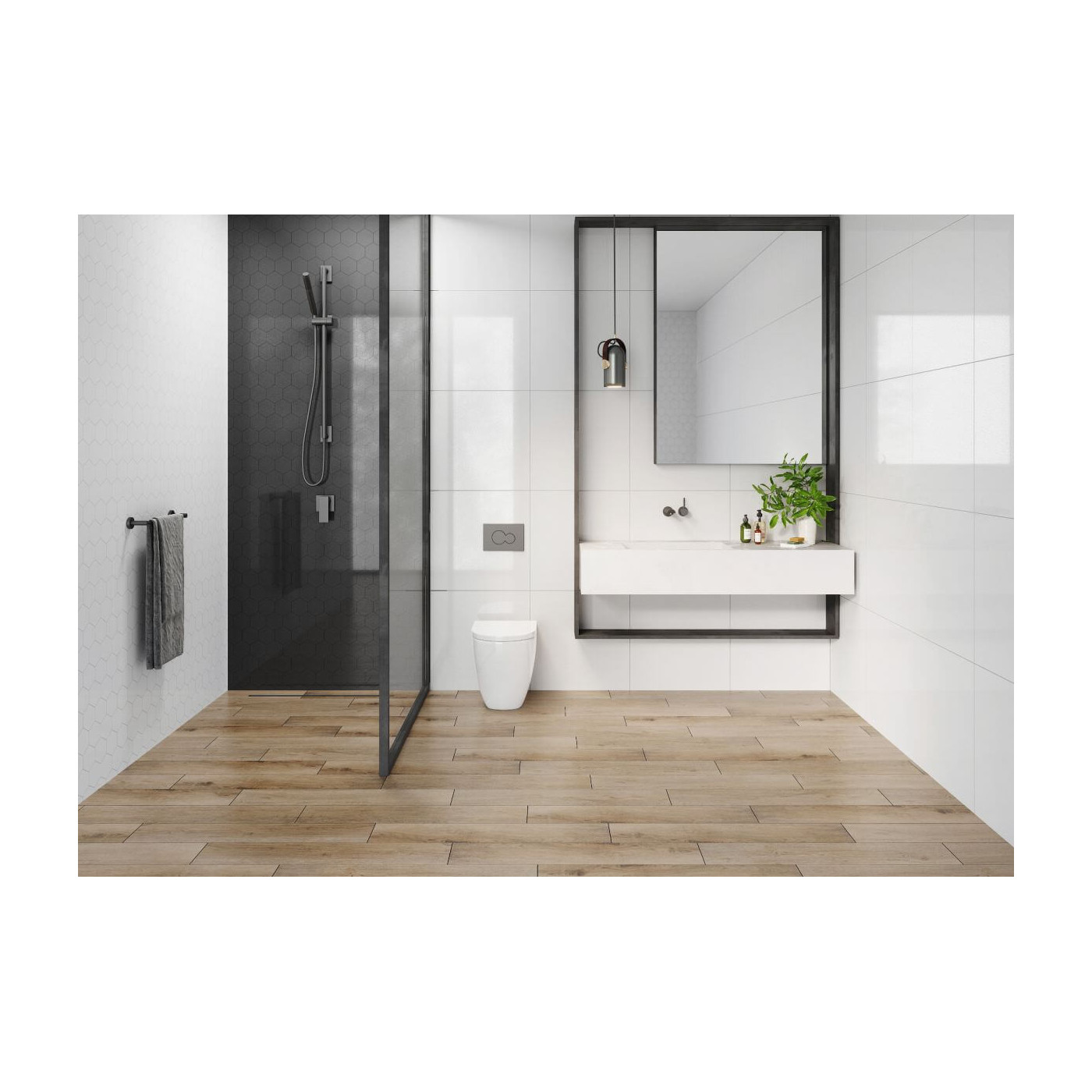 Cambia White Lappato 59,7x59,7 Cerrad