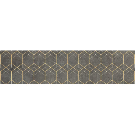 Płytka Gresowa Softcement Graphite Geo 29,7x119,7 Cerrad