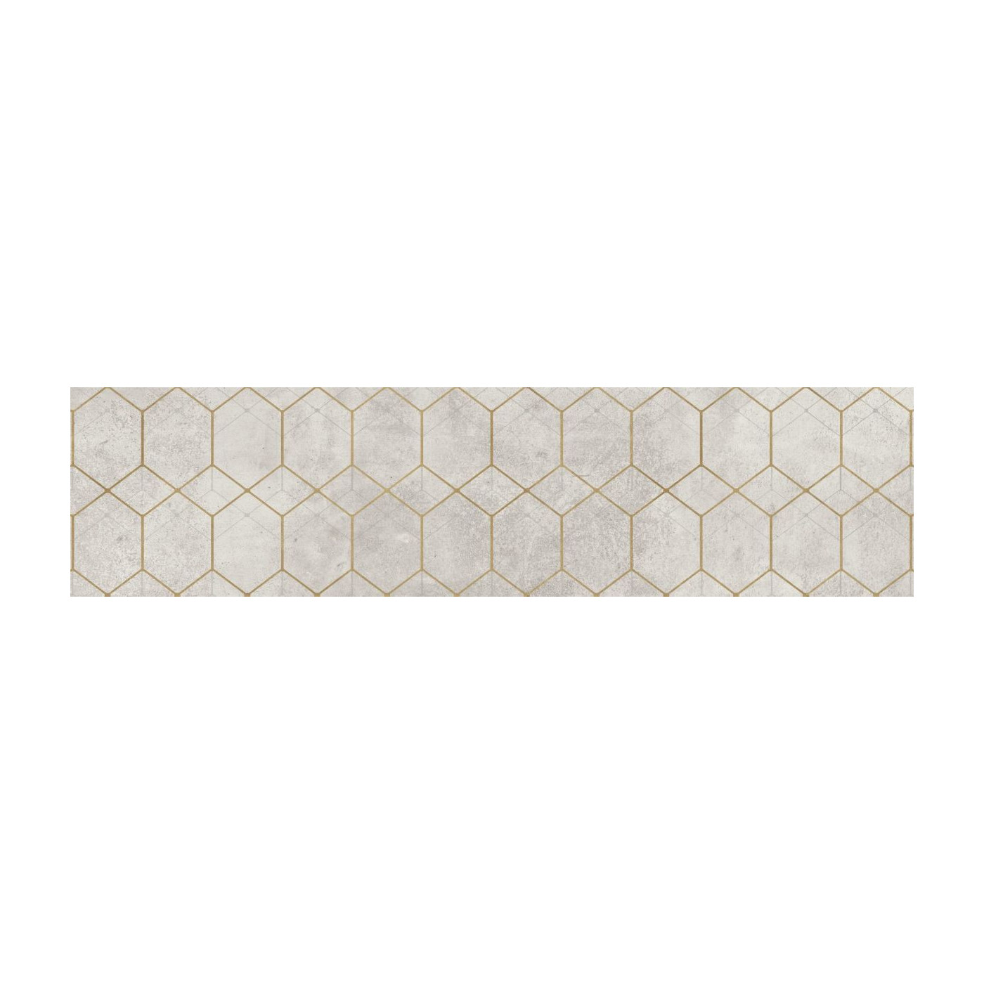 Płytka Gresowa Softcement White Geo Polished 29,7x119,7 Cerrad