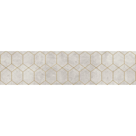 Płytka Gresowa Softcement White Geo Polished 29,7x119,7 Cerrad