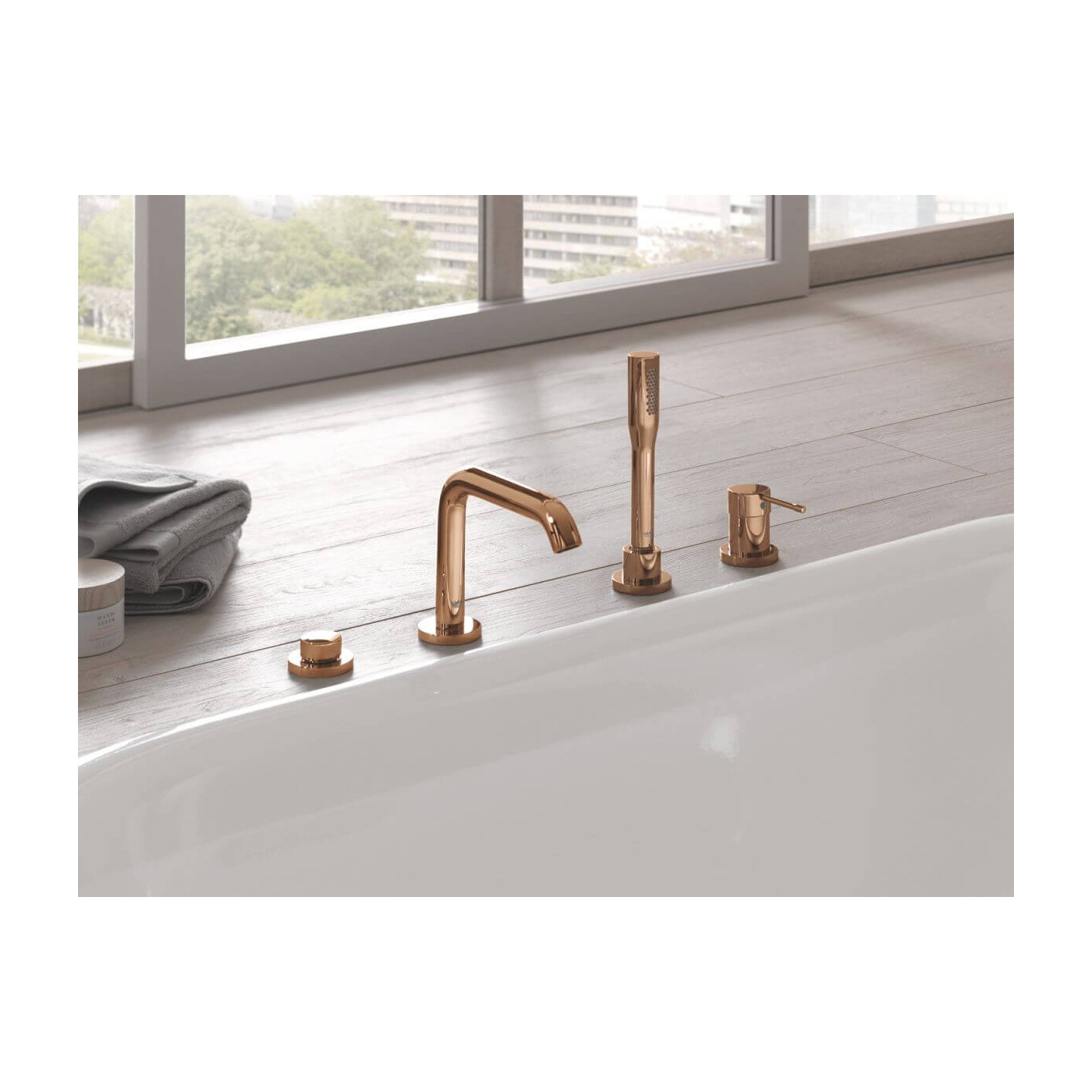 Bateria Wannowa Essence 4-Otworowa Warm Sunset 19578DA1 Grohe