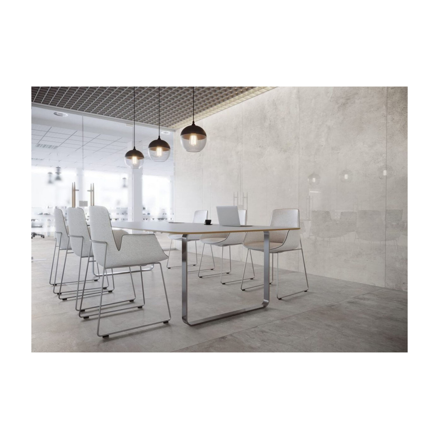 Gres Softcement White Poler 59,7x59,7 Cerrad