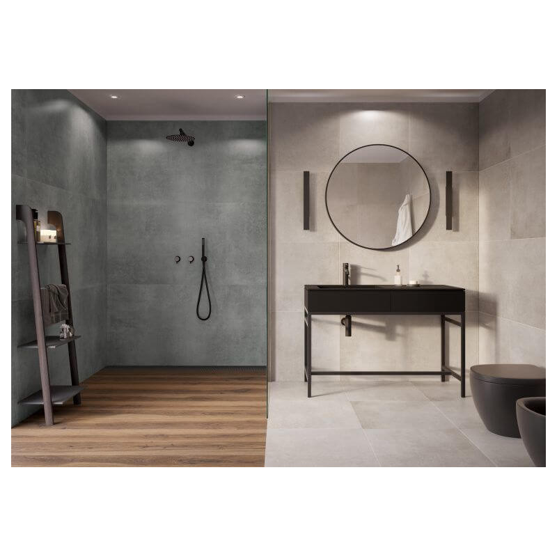 Płytka Concrete Graphite Mat 79,7x79,7 Cerrad