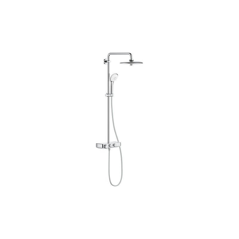 System Prysznicowy Z Termostatem Do Montażu Ściennego Euphoria SmartControl System 260 Mono 26509000 Grohe