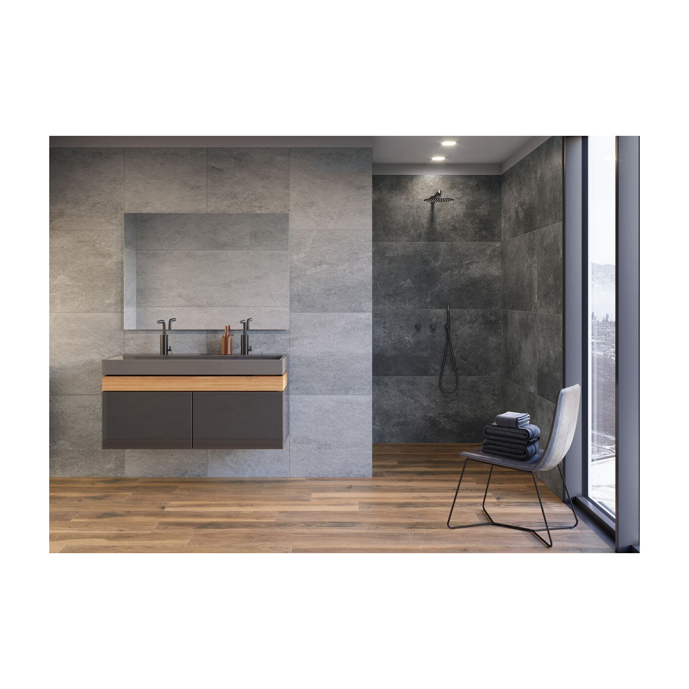 Płytka Tacoma Steel 59,7x119,7 Cerrad