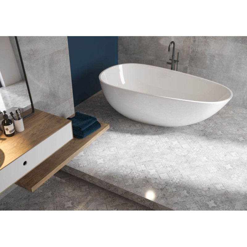 Gres Softcement Silver Poler 59,7x59,7 Cerrad