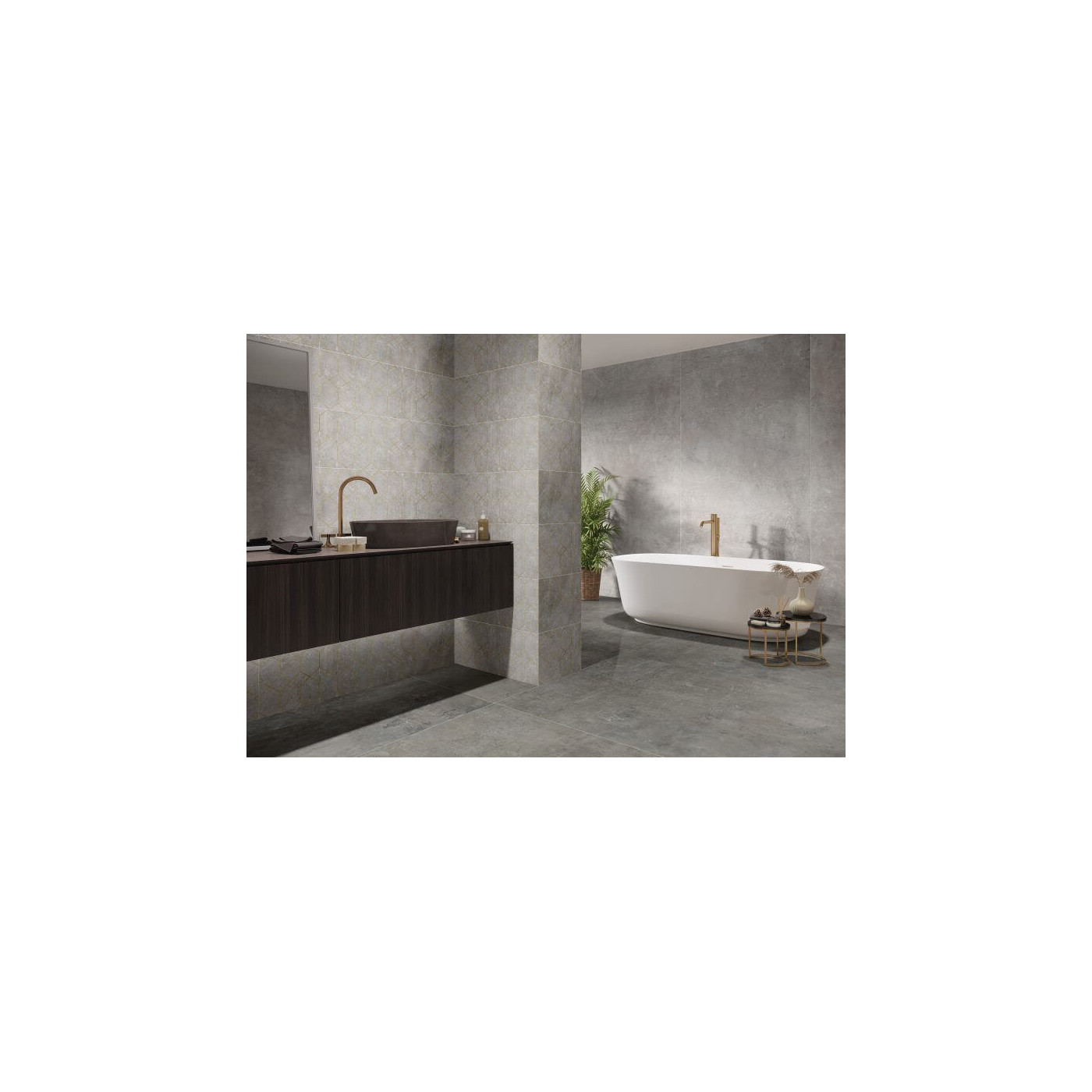 Gres Softcement Silver Mat 119,8x59,7 Cerrad