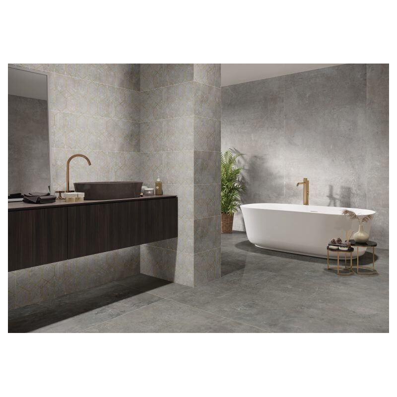 Gres Softcement Silver Mat 119,8x59,7 Cerrad