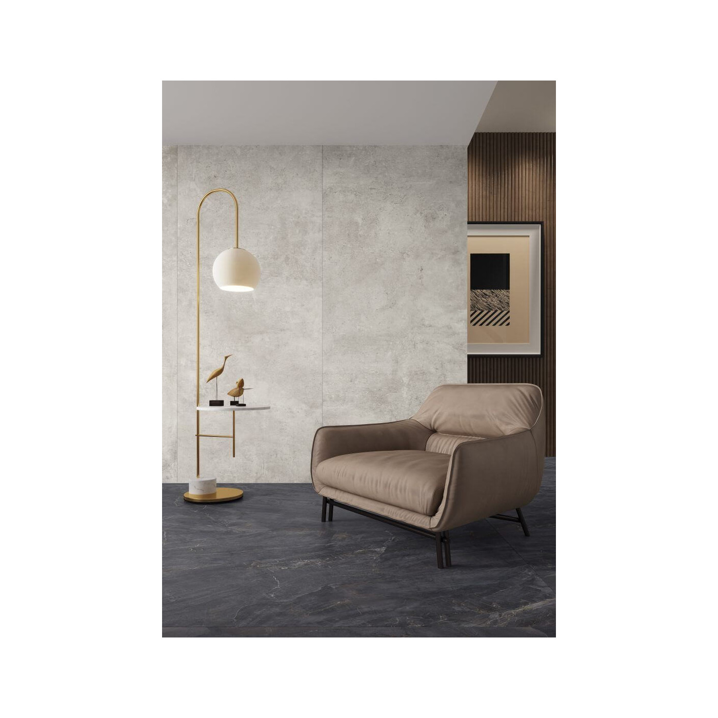 Gres Softcement White Poler 119,8x59,7 Cerrad