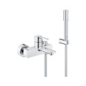 Jednouchwytowa Bateria Wannowa Z Zestawem Prysznicowym Lineare 33850001 Grohe