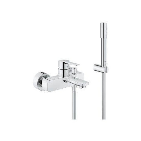 Jednouchwytowa Bateria Wannowa Z Zestawem Prysznicowym Lineare 33850001 Grohe