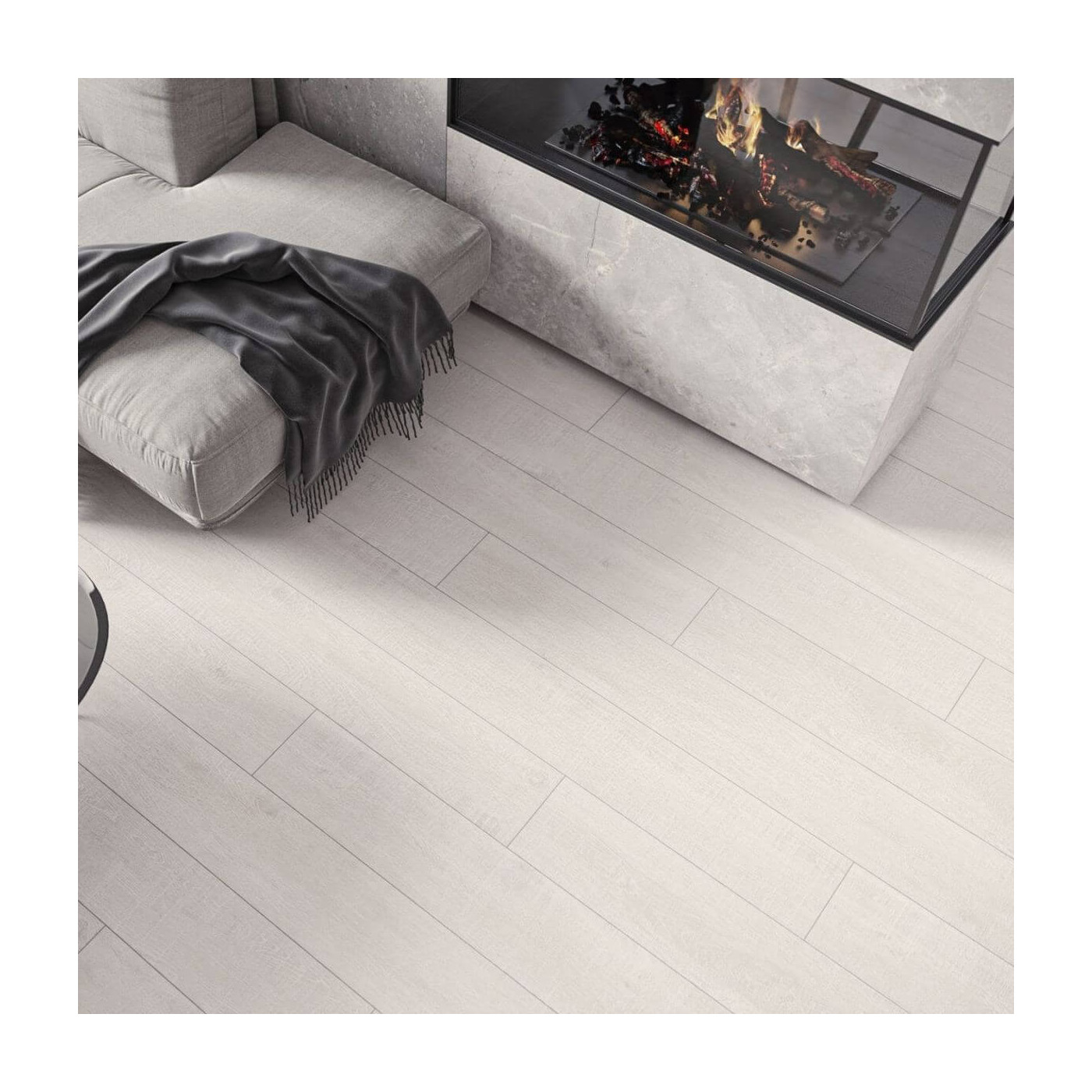 Płytka Podłogowa Nickwood Bianco 19,3x120,2 Cerrad