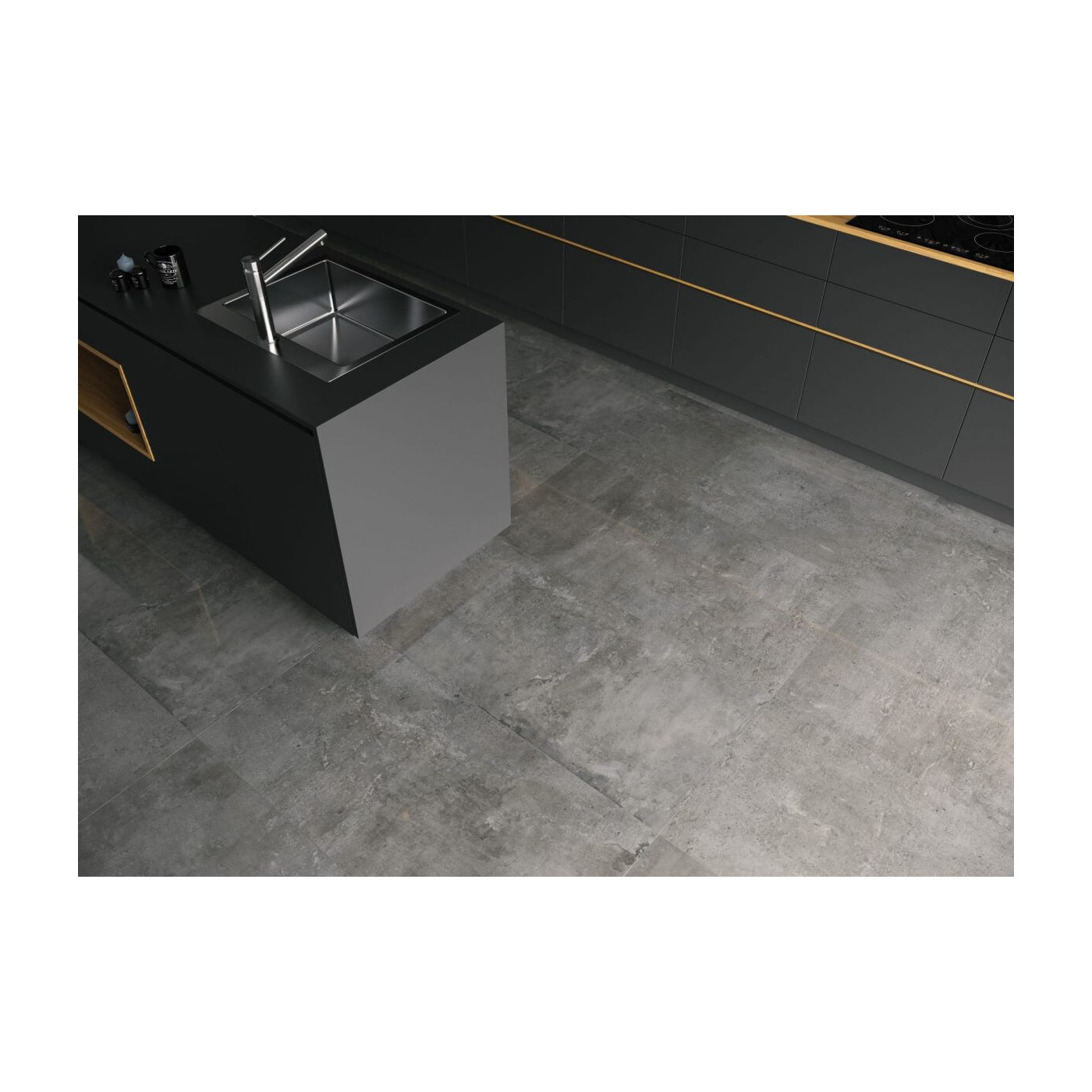 Płytka Softcement Graphite Mat 59,7x59,7 Cerrad