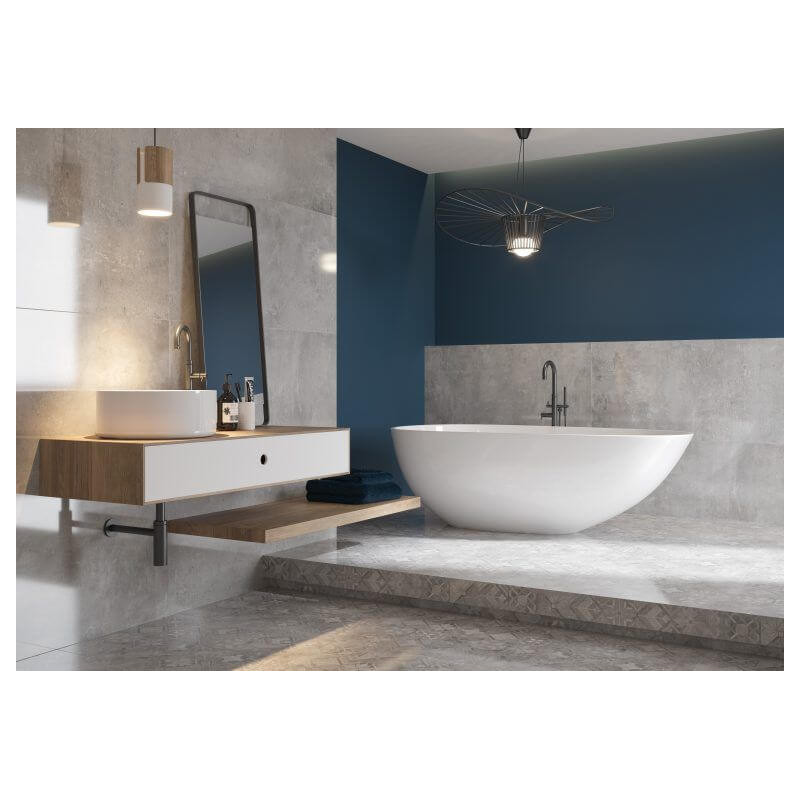 Płytka Softcement Silver Mat 59,7X59,7 Cerrad