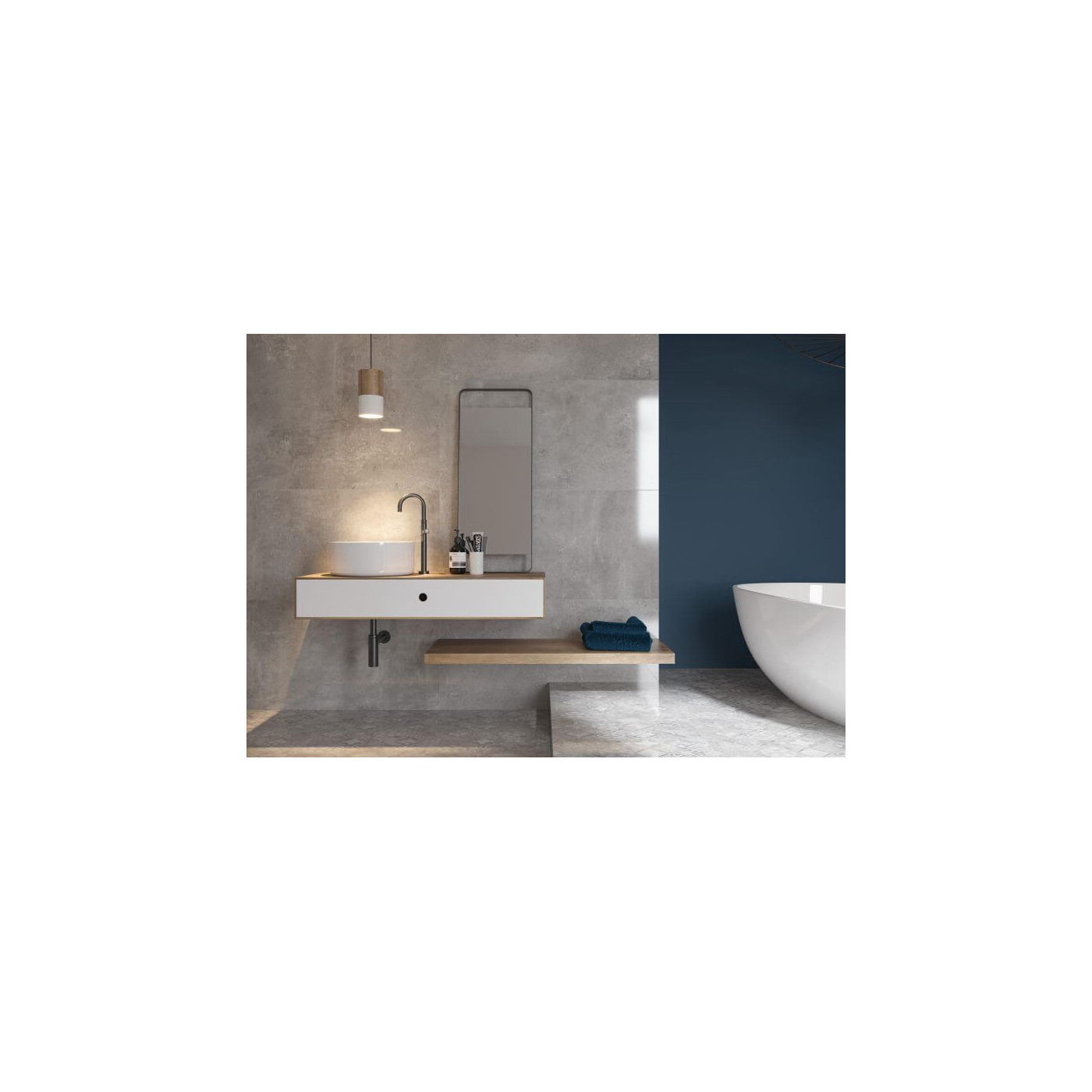 Płytka Softcement Silver Mat 59,7X59,7 Cerrad