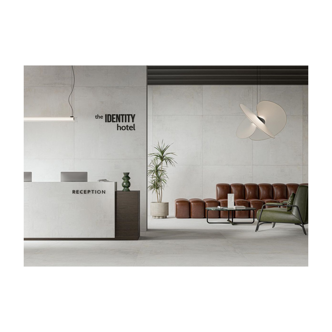 Płytka Podłogowa Identity Pearl 119,7x59,7 Cerrad x La Mania Home