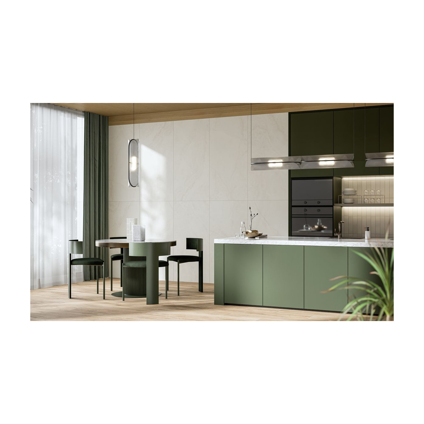 Płytka Podłogowa Essence Ivory Poler 279,7x119,7 Cerrad x La Mania Home