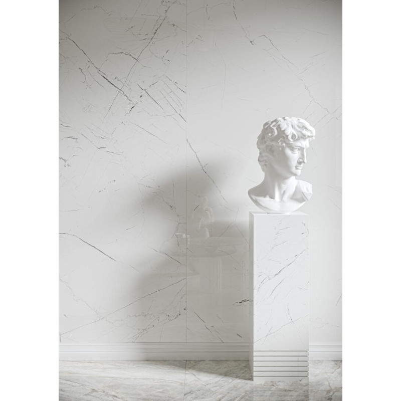 Płytka Lamania Marmo Thassos White Poler 79,7x79,7 Cerrad x La Mania Home