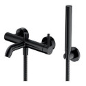 Bateria Wannowa Z Zestawem Prysznicowym Y Czarna Y1231BL Omnires