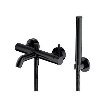 Bateria Wannowa Z Zestawem Prysznicowym Y Czarna Y1231BL Omnires